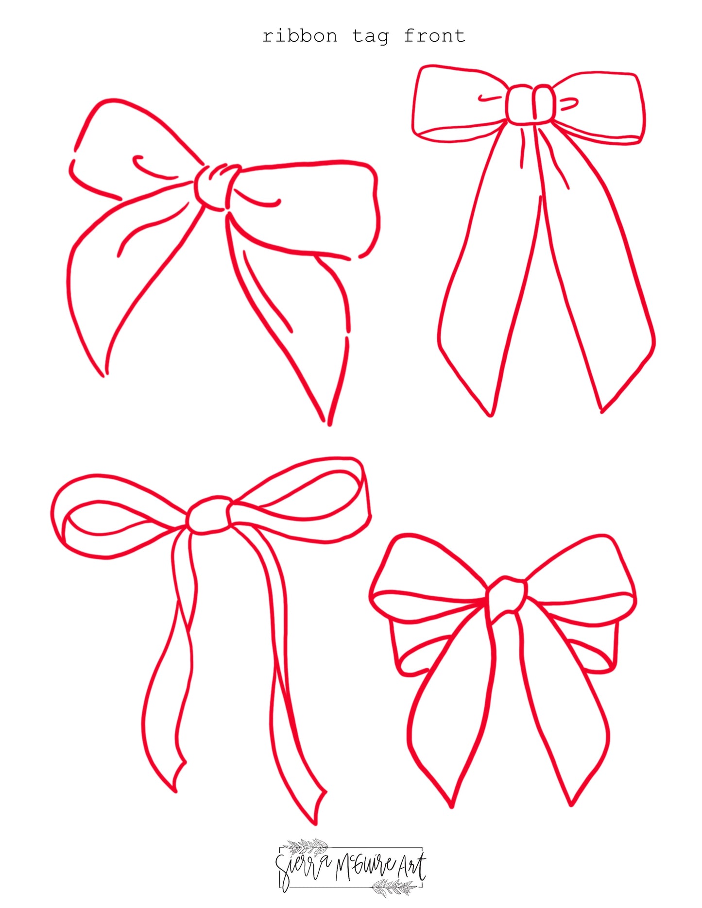 Ribbon Tags