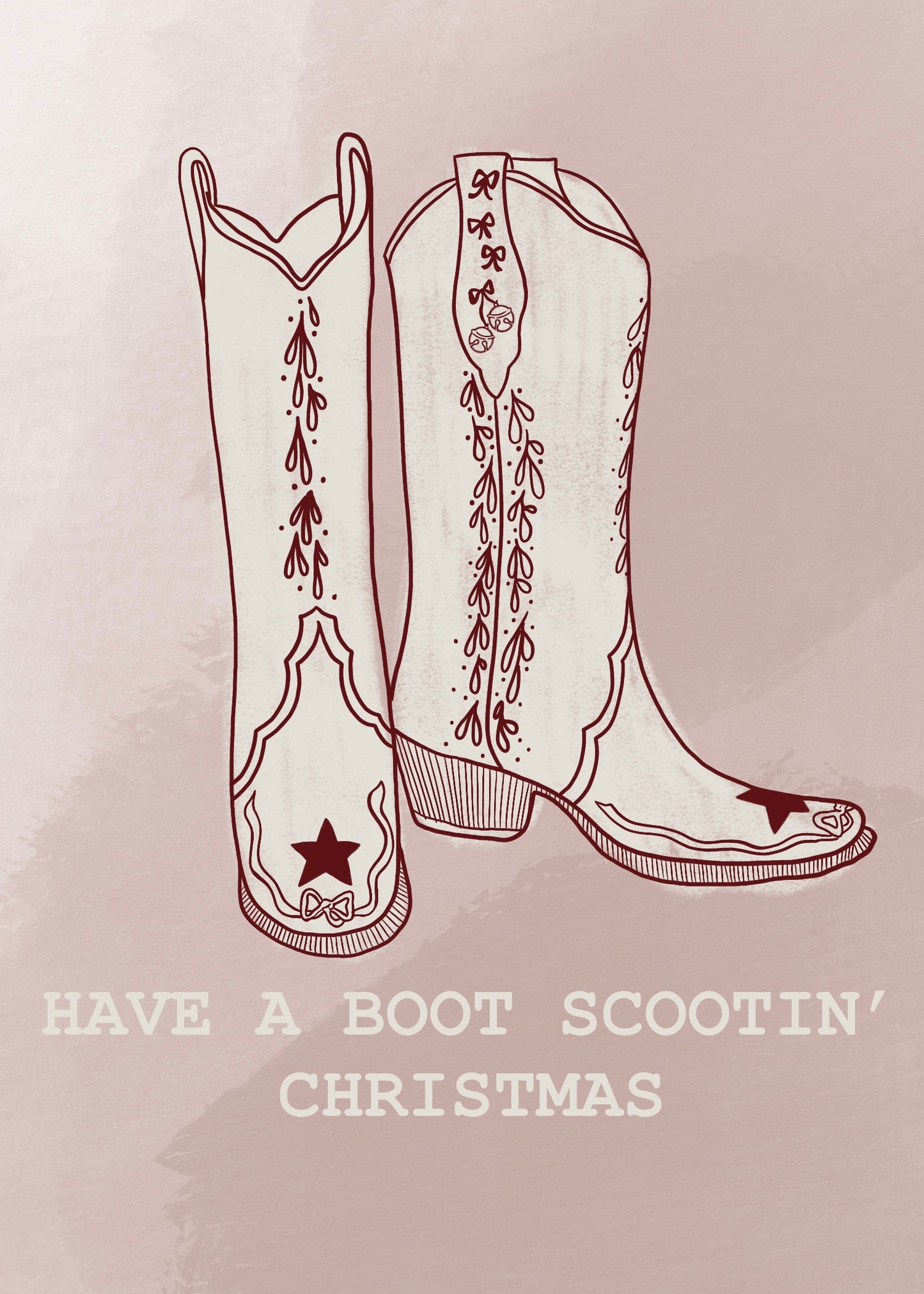 Boot Scootin’ Christmas Card