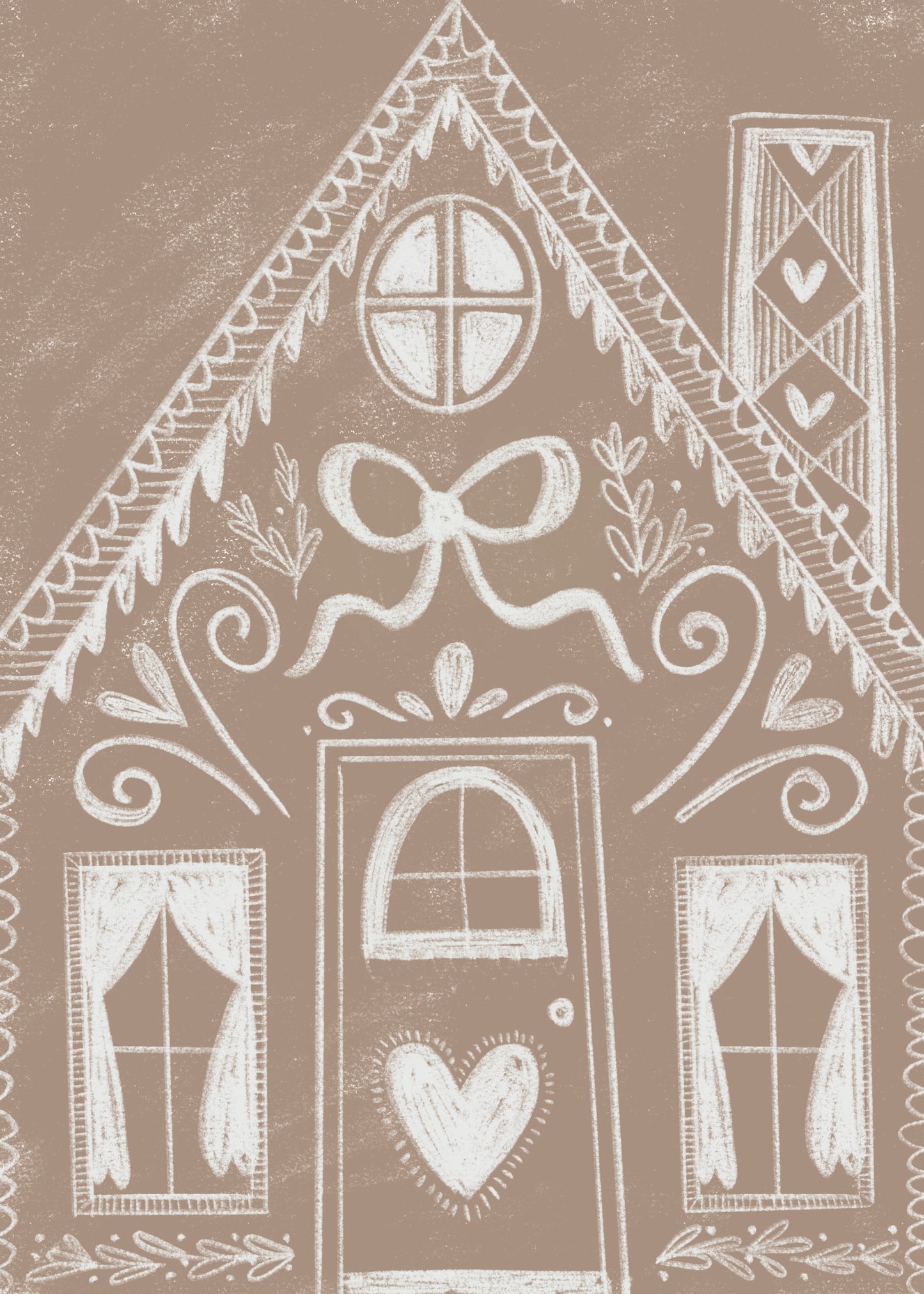 Gingerbread House Card