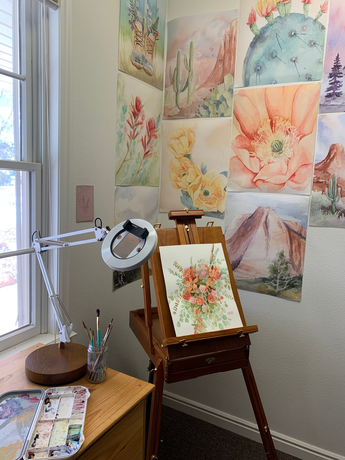 Watercolor Bouquet Commission