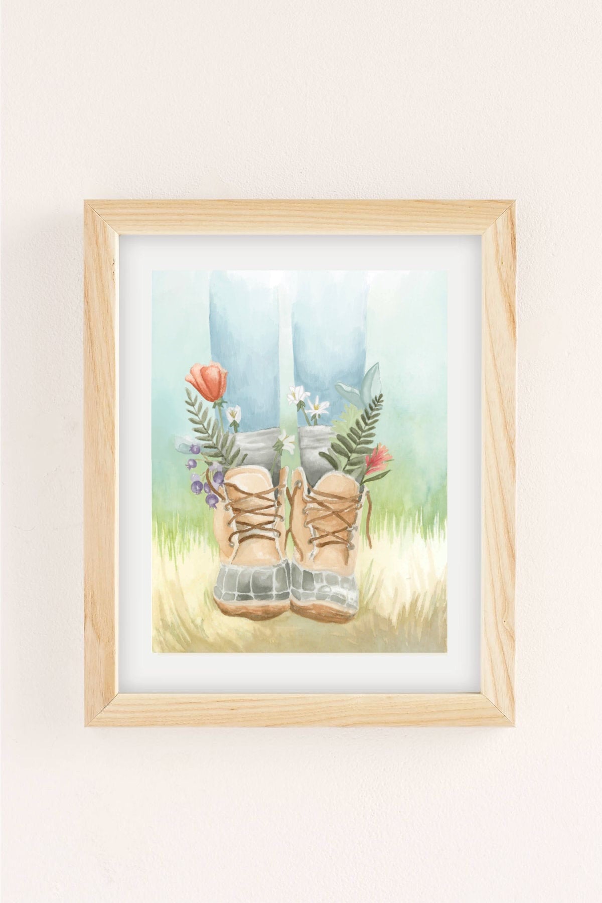 She Walks With The Wildflowers