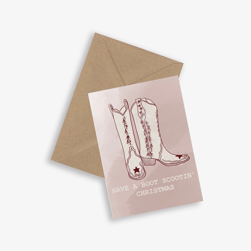 Boot Scootin’ Christmas Card